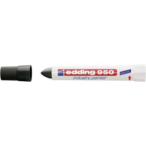 Edding 950 industry painter 4-950001 Industriële marker Zwart Watervast: Ja