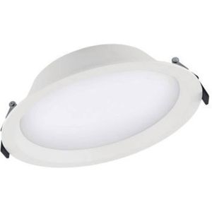 LEDVANCE DOWNLIGHT ALU LED-inbouwlamp voor badkamer LED vast ingebouwd 35 W IP44 Wit