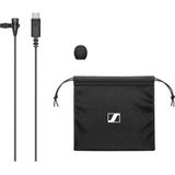 Sennheiser XS Lav USB-C Dasspeld Smartphone microfoon Zendmethode:Kabelgebonden