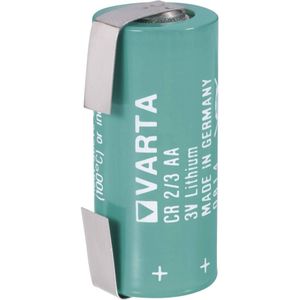 Varta CR2/3 LF Speciale batterij CR 2/3 AA LF U-soldeerlip Lithium 3 V 1350 mAh 1 stuk(s)