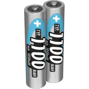 Ansmann HR03 Oplaadbare AAA batterij (potlood) NiMH 1050 mAh 1.2 V 2 stuk(s)