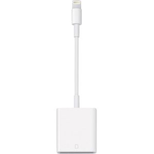 Apple Apple iPad/iPhone/iPod Adapter [1x Apple dock-stekker Lightning - 1x SD-kaartslot] 0.10 m Wit