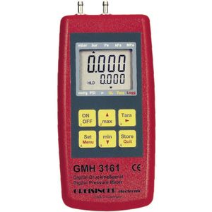 Greisinger GMH 3161-13 Gasdrukmeter Luchtdruk, Niet-agressieve gassen, Corrosieve gassen -0.1 - 2 bar