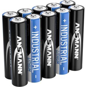 Ansmann Lithium Industrial LR03 AAA batterij (potlood) Lithium 1150 mAh 1.5 V 10 stuk(s)