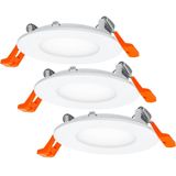 LEDVANCE 4058075629387 LED-inbouwlamp Set van 3 stuks LED LED vast ingebouwd 4.50 W Wit