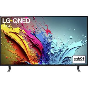 LG Electronics 75QNED85T6C 4K QNED LED-TV 190 cm 75 inch Energielabel D (A - G) CI+*, DVB-C, DVB-S2, DVB-T2, Smart TV, UHD, WiFi, Nano Cell Zwart