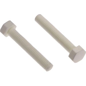 PB Fastener ANSI B18.6.7M-1985 701325 Zeskantbout M2 5 mm Keramiek 1 stuk(s)