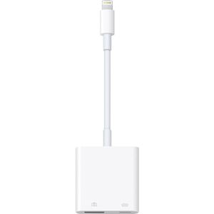 Apple Apple iPad/iPhone/iPod Adapterkabel [1x Apple dock-stekker Lightning - 1x Lightning, USB 3.2 Gen 1 bus A (USB 3.0)] Wit