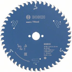 Bosch Accessories Expert for Wood 2608644031 Cirkelzaagblad 180 x 20 x 1.6 mm Aantal tanden: 48 1 stuk(s)