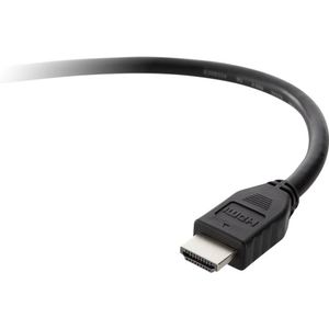 Belkin F3Y017bt3M-BLK HDMI-kabel HDMI Aansluitkabel HDMI-A-stekker, HDMI-A-stekker 3.00 m Zwart Ultra HD-HDMI