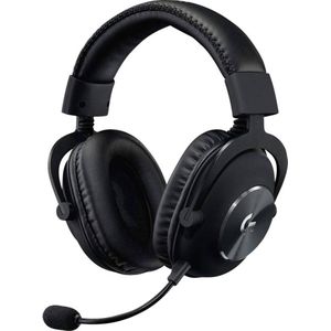 Logitech Gaming G Pro X Over Ear headset Gamen Kabel 7.1 Surround Zwart Ruisonderdrukking (microfoon), Noise Cancelling Volumeregeling, Microfoon