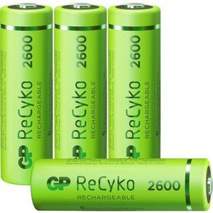 GP Batteries GPRCK260AA806C4 Oplaadbare AA batterij (penlite) NiMH 2600 mAh 1.2 V 4 stuk(s)