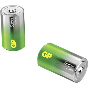 GP Batteries Super D batterij (mono) Alkaline 1.5 V 2 stuk(s)