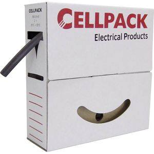 CellPack 144460 Krimpkous zonder lijm Grijs 25.40 mm 12.70 mm Krimpverhouding:2:1 4 m