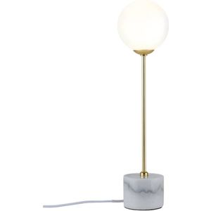 Paulmann Neordic Moa 79661 Tafellamp LED G9 10 W Marmer, Wit, Goud