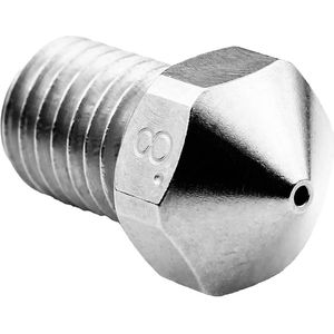 MicroSwiss-mondstuk 0,8 mm voor Dremel Digile 3D45 Plated A2 Hardened Steel Nozzle M2586-08