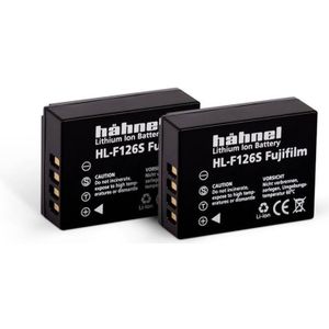 Hähnel Fototechnik HL-F126S, 2er Camera-accu Vervangt originele accu NP-W126 7.2 V 1130 mAh