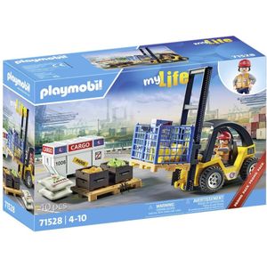 Playmobil My Life Vorkheftruck met vracht 71528