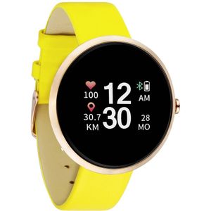 X-WATCH Siona Color Fit Smartwatch Geel