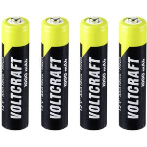 VOLTCRAFT Endurance HR03 Oplaadbare AAA batterij (potlood) NiMH 1000 mAh 1.2 V 4 stuk(s)