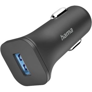 Hama USB-oplader 6 W Aut - Vrachtwagen Uitgangsstroom (max.) 1200 MA Aantal Uitgangen: 1 X USB-A