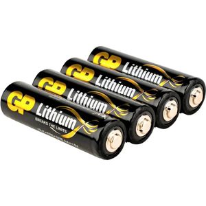 GP Batteries Lithium Primary AA Wegwerpbatterij Alkaline