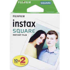 Fujifilm Instax Square Film - Wit kader - 2 x 10 stuks