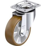 Blickle LK-ALB 125K-1 Plaatstalen zwenkwiel Wieldiameter: 125 mm Draagvermogen (max.): 350 kg 1 stuk(s)