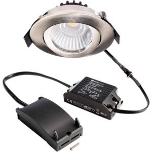 Deko Light 565371 Dione LED-inbouwlamp Energielabel: E (A - G) LED LED vast ingebouwd 8.50 W Nikkel