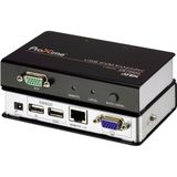 ATEN CE700A Extender (verlenging) VGA, USB 2.0 via netwerkkabel RJ45 150 m