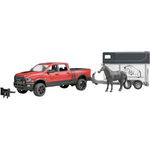 Bruder 2501 RAM 25 Power Wagon met Paardenaanhanger en 1 Paard