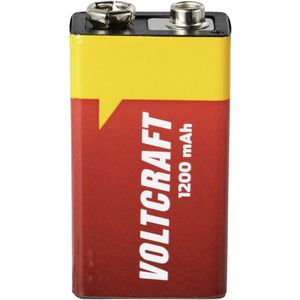 VOLTCRAFT VC-9V-Li-1200mAh 9V batterij (blok) Lithium 1200 mAh 9 V 1 stuk(s)