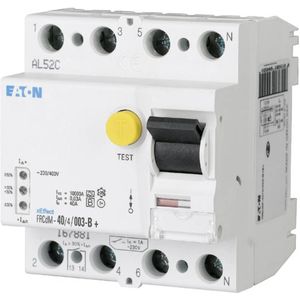 Eaton 167898 FRCDM-63/4/03-G/B Aardlekschakelaar allcurrentsensitive 4-polig 63 A 0.3 A 240 V, 415 V