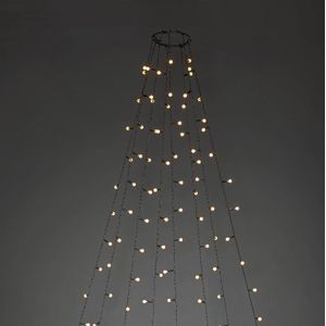 Konstsmide 6329-800 LED-boommantel Binnen/buiten Energielabel: E (A - G) werkt op het lichtnet Aantal lampen 560 LED Barnsteen Verlichte lengte: 5.6 m