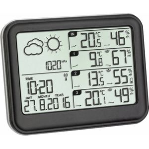 TFA Dostmann View 35.1142.01 Draadloos weerstation Aantal sensoren max.: 3