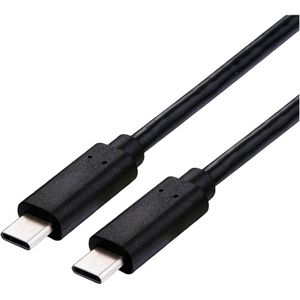Roline USB-C-kabel USB 4.0 USB-C stekker 0.80 m Zwart Afgeschermd 11029092