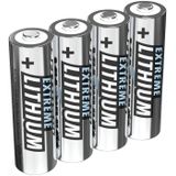 Ansmann Extreme AA Batterij (penlite) Lithium 2850 MAh 1.5 V 4 Stuk(s)