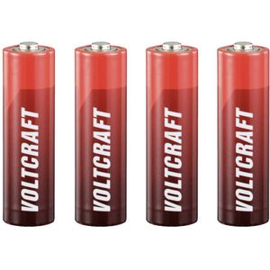 VOLTCRAFT Industrial LR6 AA batterij (penlite) Alkaline 3000 mAh 1.5 V 4 stuk(s)