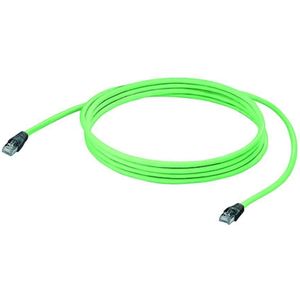 Weidmüller 8829680000 RJ45 Netwerkkabel, patchkabel CAT 5, CAT 5e SF/UTP 15.00 m Groen Vlambestendig, Snagless 1 stuk(s)