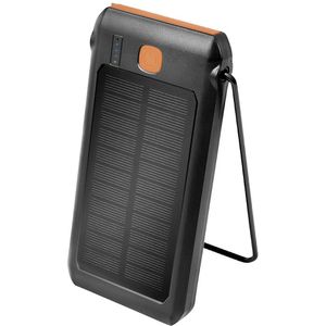 LogiLink PA0273 Powerbank op zonne-energie Laadstroom zonnecel 250 mA 10000 mAh