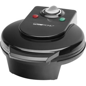 Clatronic WA 3491 - Wafelmaker - Wafelijzer - Hartvormig - Zwart