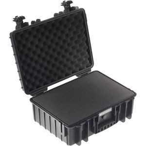 B & W International Outdoor-koffer outdoor.cases Typ 5000 22.2 l (b x h x d) 470 x 365 x 190 mm Zwart 5000/B/SI