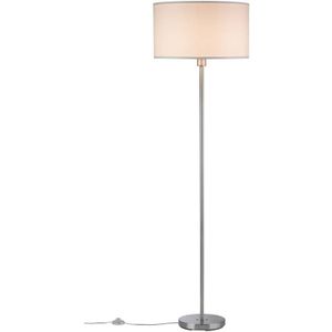Paulmann Tessa 70922 Staande lamp LED E27 60 W Crème, RVS (geborsteld)
