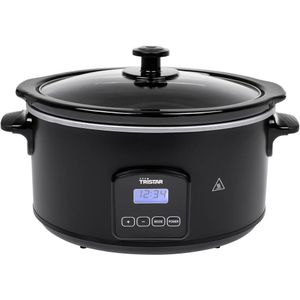 Tristar Slowcooker VS-3920 - Digitale Slowcooker 4.5 liter - Keramische binnenpan - Warmhoudfunctie