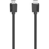 Hama 00200702 HDMI-kabel HDMI Aansluitkabel HDMI-A-stekker, HDMI-A-stekker 1.50 m Zwart 4K UHD