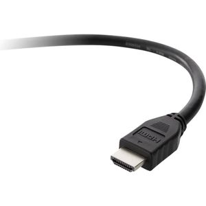 Belkin F3Y017bt5M-BLK HDMI-kabel HDMI Aansluitkabel HDMI-A-stekker, HDMI-A-stekker 5.00 m Zwart Ultra HD-HDMI