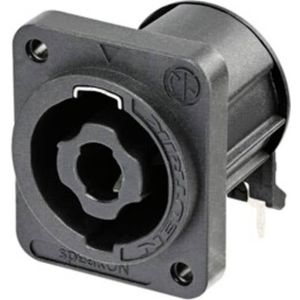 Neutrik NL4MDXX-H-3 Luidsprekerconnector Flensbus, contacten haaks Aantal polen: 4 Zwart 1 stuk(s)