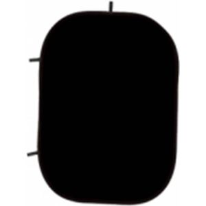 Walimex Vouwbare achtergrond (l x b) 200 cm x 150 cm Zwart