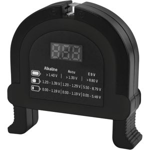 Ansmann Batterijtester Check-It Meetbereik (batterijtester) 1.2 V, 1.5 V, 3 V, 9 V Oplaadbare batterij, Batterij 4000001-510