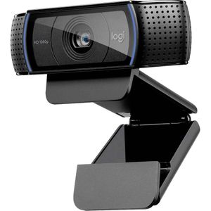 Logitech HD Pro C920 Full HD-webcam 1920 x 1080 Pixel Klemhouder